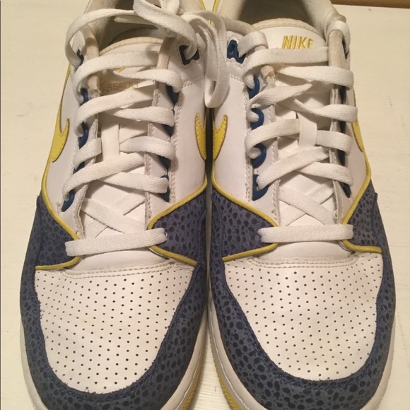 Nike Assault 07’ Retro White Blue Yellow - Picture 3 of 8